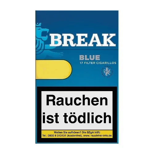 BREAK Blue Filter Cigarillos (10) – Produktabbildung