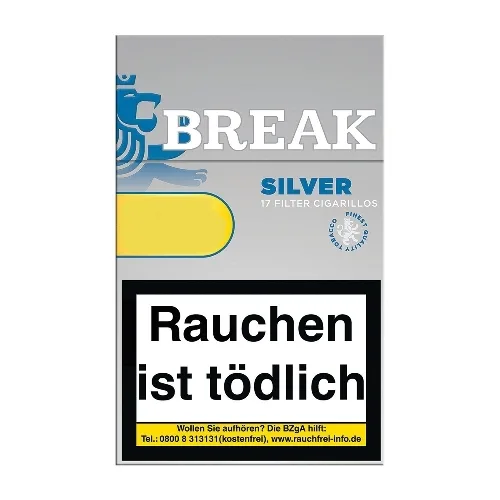 BREAK Silver Cigarillo (10) – Produktabbildung