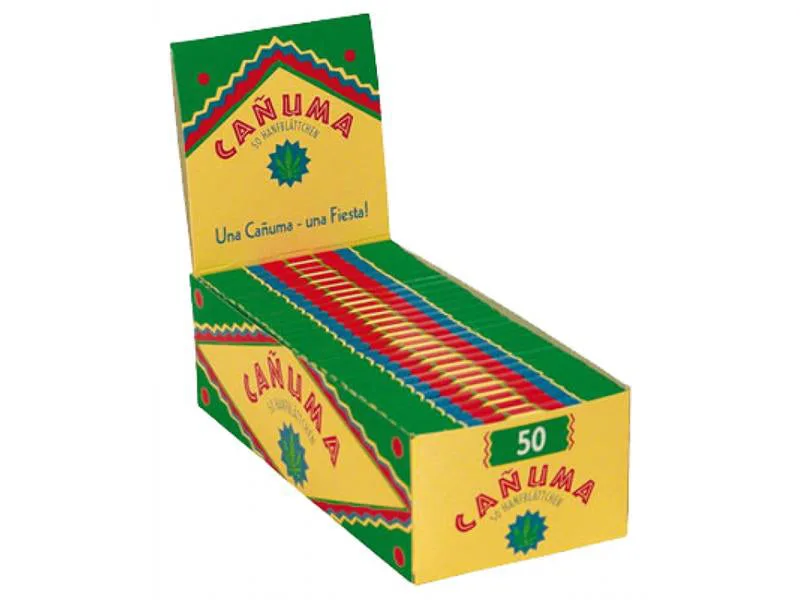 CANUMA by Rizla Hanfblättchen Zigarettenpapier 50x60 – Produktabbildung