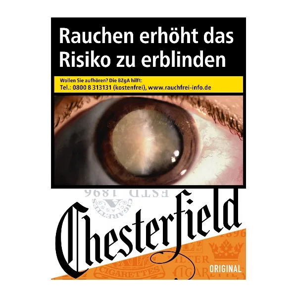 CHESTERFIELD Original 2XL-Box (8x30) – Produktabbildung