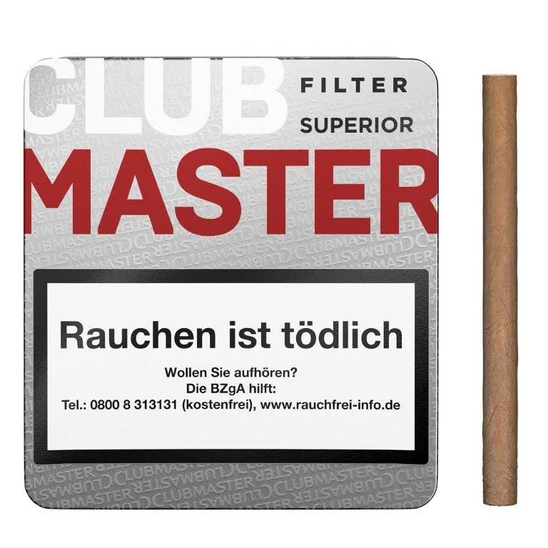 CLUBMASTER Superior Filter Red (Vanilla) – Produktabbildung