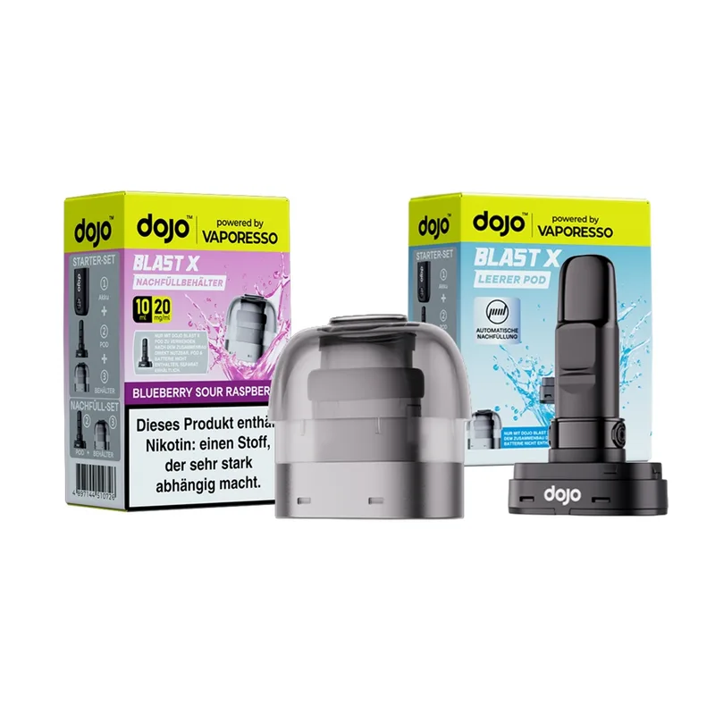Dojo Blast X Leerpod + Pod - Blueberry Sour Raspberry – Produktabbildung