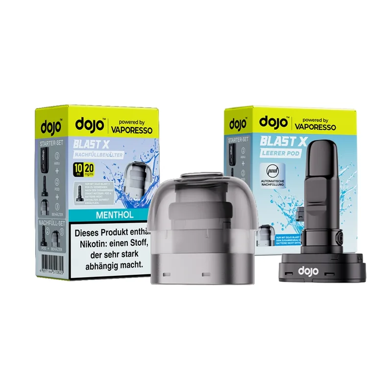 Dojo Blast X Leerpod + Pod - Menthol – Produktabbildung