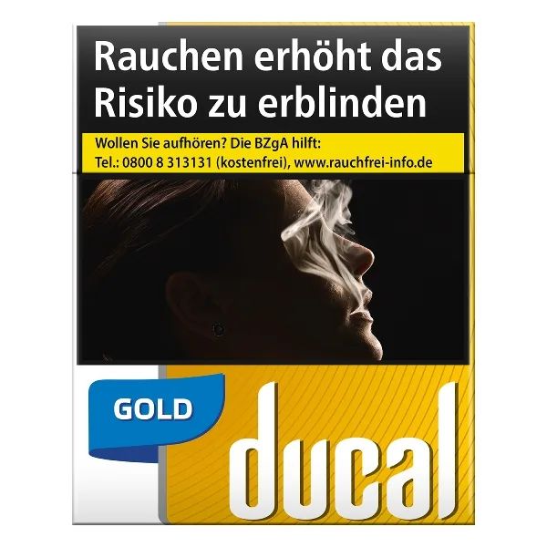 DUCAL Gold Cigarettes XXXL (5x39) – Produktabbildung