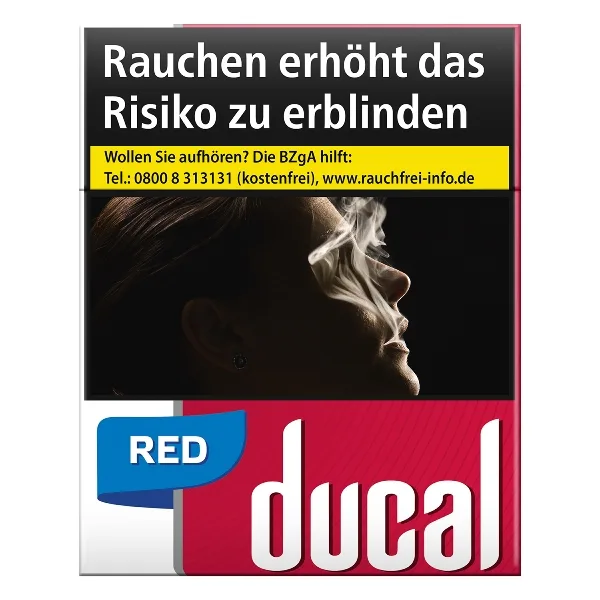DUCAL Red Cigarettes XXXL (5x39) – Produktabbildung