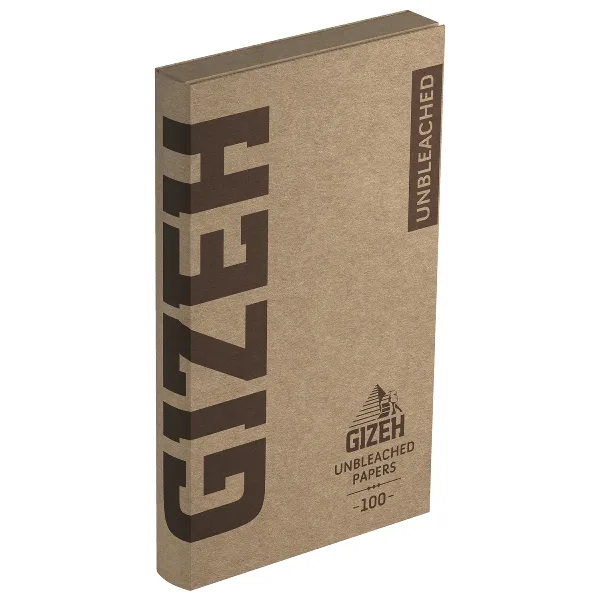 GIZEH Unbleached Extra Fine 20x100 – Produktabbildung