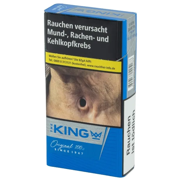 KING Blue 100's Long Size (10x20) – Produktabbildung
