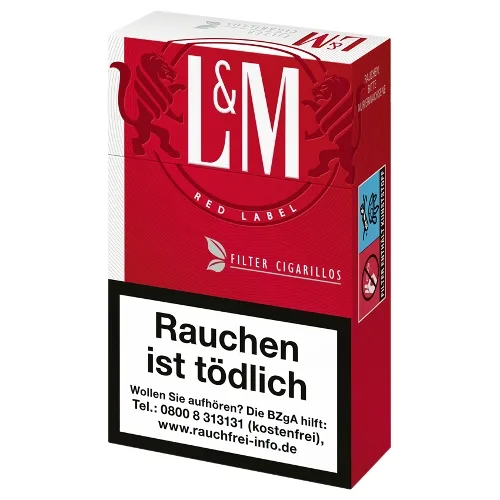L&M Filter Cigarillos Tobacco Red Label (10) – Produktabbildung