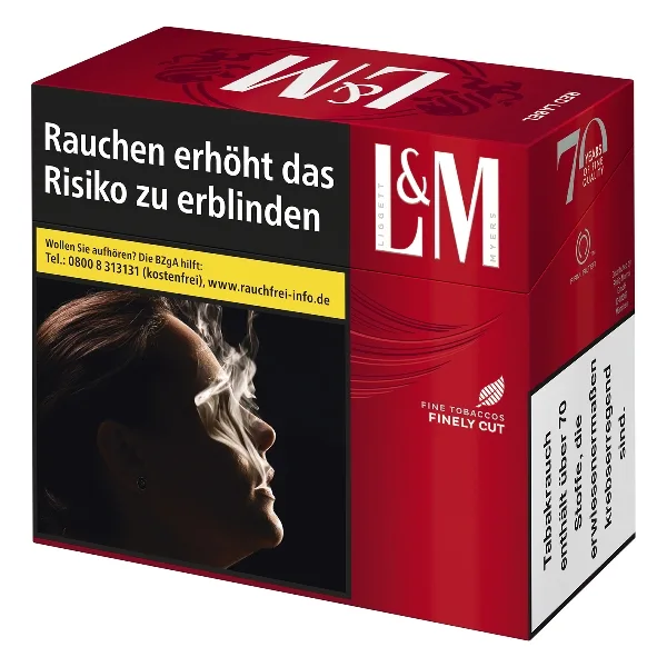 L&M Red Label 9XL (3x77) – Produktabbildung