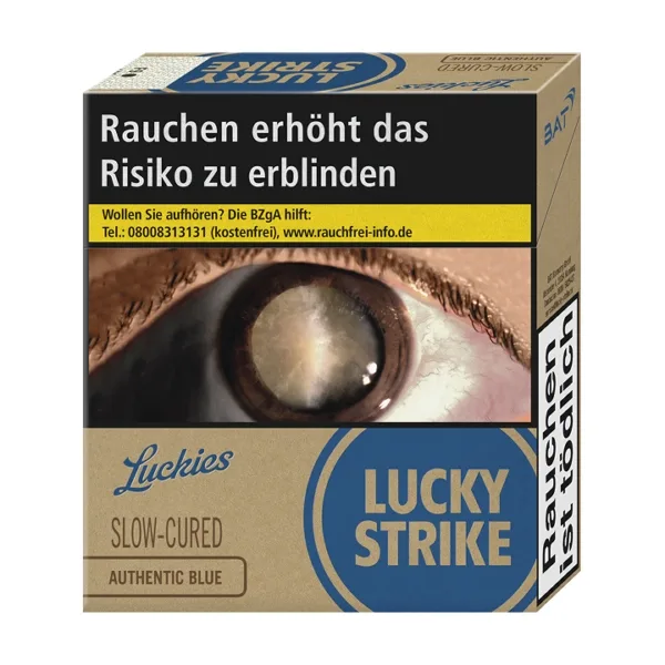 LUCKY STRIKE Authentic Blue Giga (12x22) – Produktabbildung
