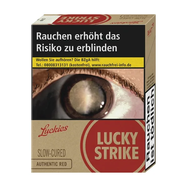 LUCKY STRIKE Authentic Red Edition Automatenpackung(20x23) – Produktabbildung