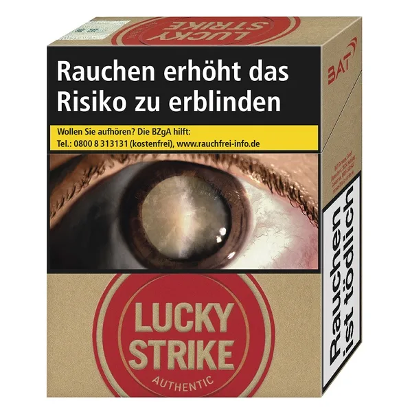 LUCKY STRIKE Authentic Red Xtra (8x35) – Produktabbildung