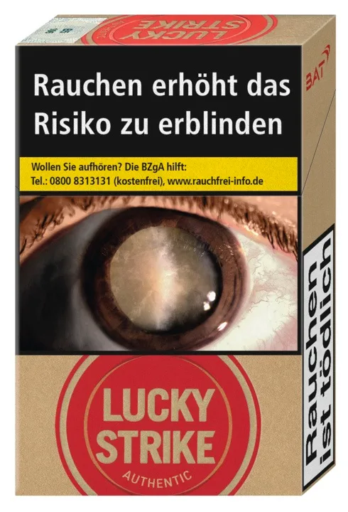 LUCKY STRIKE Authentic Red (10x20) – Produktabbildung