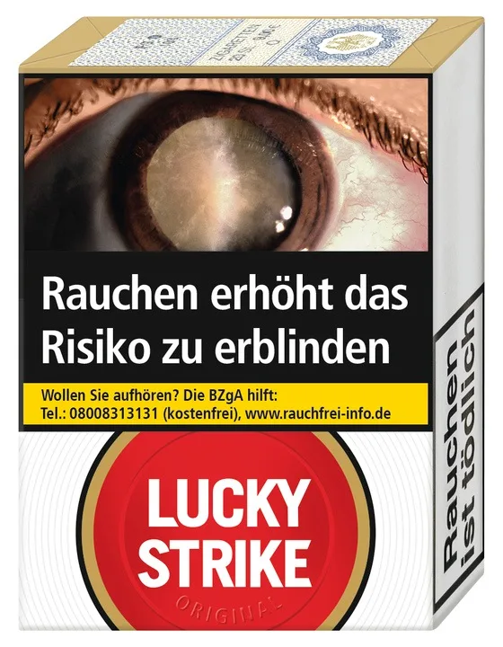 LUCKY STRIKE Original Red ohne Filter (10x20) – Produktabbildung