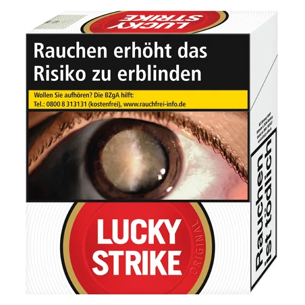 LUCKY STRIKE Original Red Super (8x28) – Produktabbildung