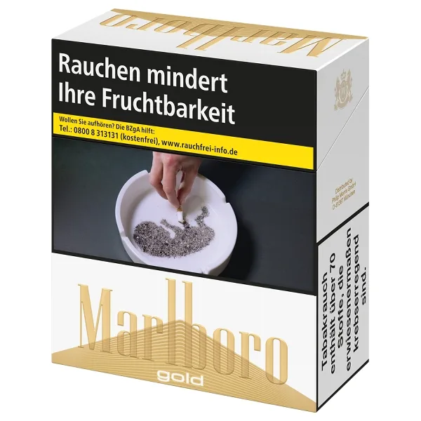 MARLBORO Gold 3XL-Box (8x34) – Produktabbildung