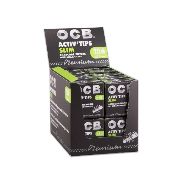 OCB Activ Tips Slim 7mm – Produktabbildung