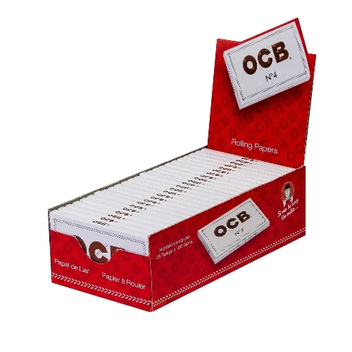 OCB Filigran No 4 kurz weiß 25 x 100 – Produktabbildung