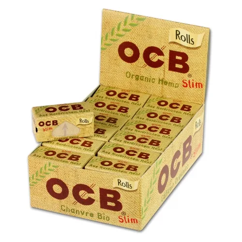 OCB Organic Hemp Rolls Rollenpapier 24 Rollen – Produktabbildung