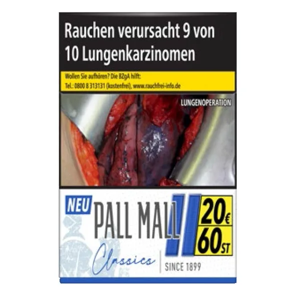 PALL MALL Classics Blue Hercules (3x60) – Produktabbildung