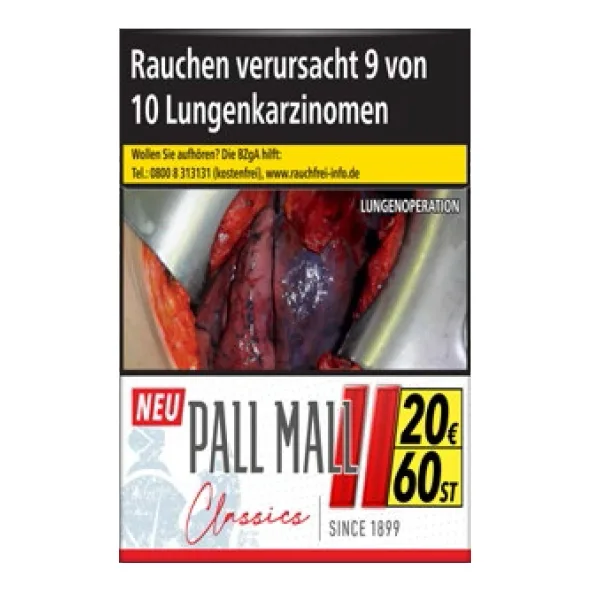 PALL MALL Classics Red Hercules (3x60) – Produktabbildung