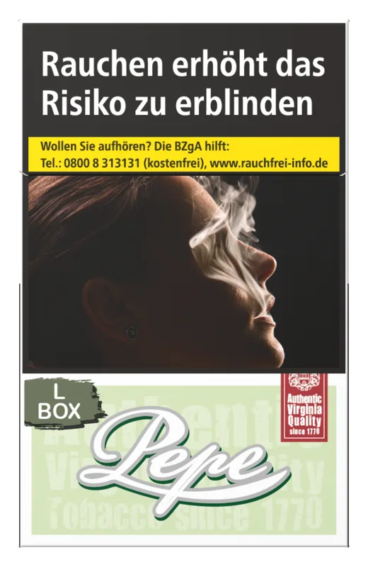 PEPE Bright Green L-Box (10x20) – Produktabbildung