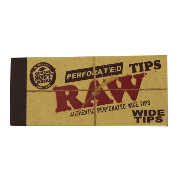 RAW Paper Rolling Tips wide 50x50 – Produktabbildung
