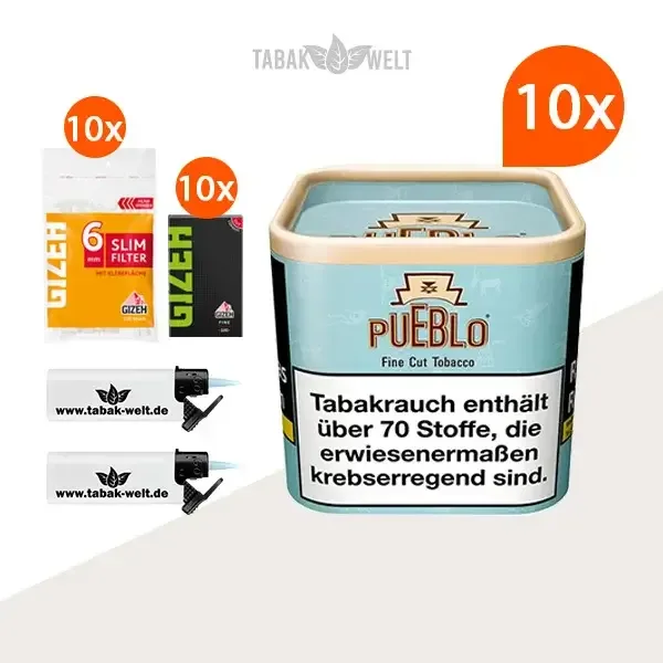 SET PUEBLO Classic & Blue Filter – Produktabbildung