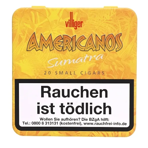 VILLIGER Americanos Sumatra – Produktabbildung