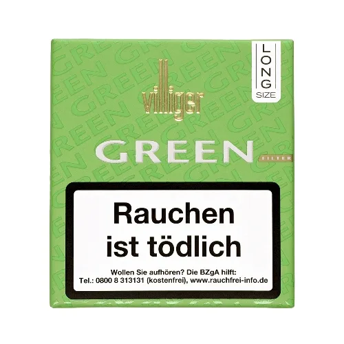 VILLIGER Green Filter Long – Produktabbildung