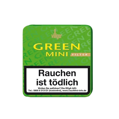 VILLIGER Green Mini Filter – Produktabbildung