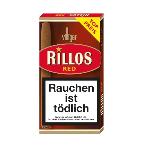 VILLIGER Rillos Red (Sweets) – Produktabbildung
