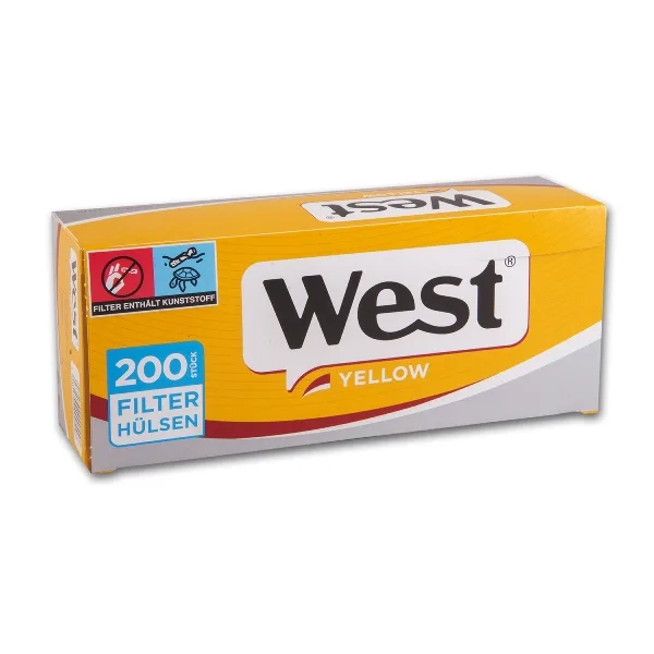 WEST Hülsen Yellow (5) 200 Stück Packung – Produktabbildung