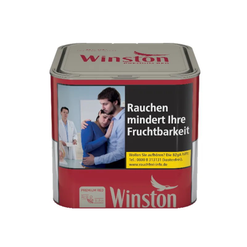 WINSTON Volumen Tobacco Red Tin-S – Produktabbildung