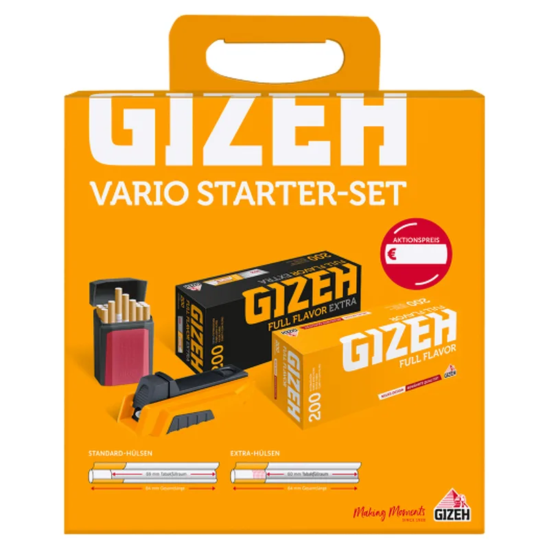 Zigaretten-Stopfer GIZEH Vario Stopfer – Produktabbildung
