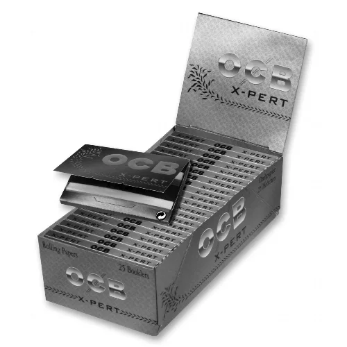 Zigarettenpapier OCB X-PERT kurz 25x100 – Produktabbildung